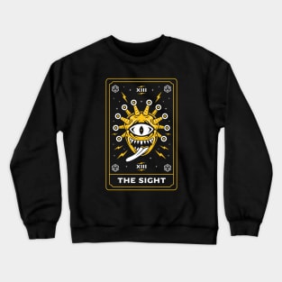 The Sight Tarot Card Crewneck Sweatshirt